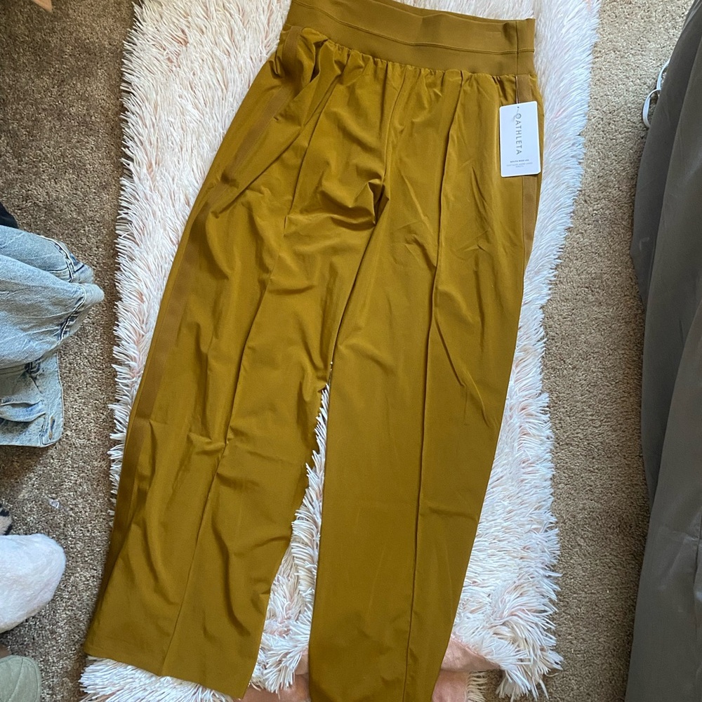 NWT Athelta wide leg Brooklyn pants